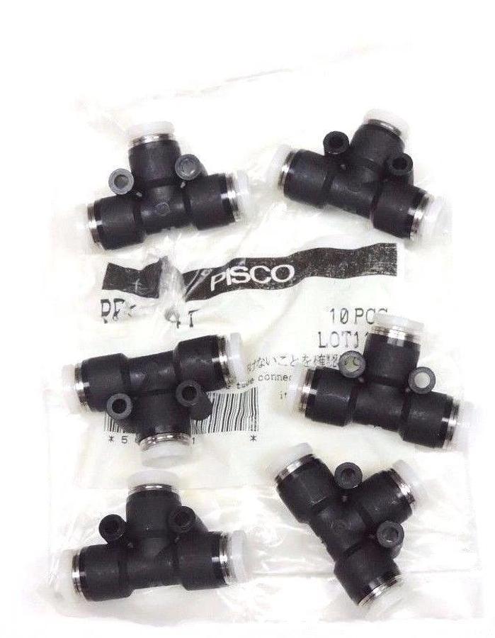 LOT OF 6 NIB PISCO TYPE: PE1/4 FITTINGS