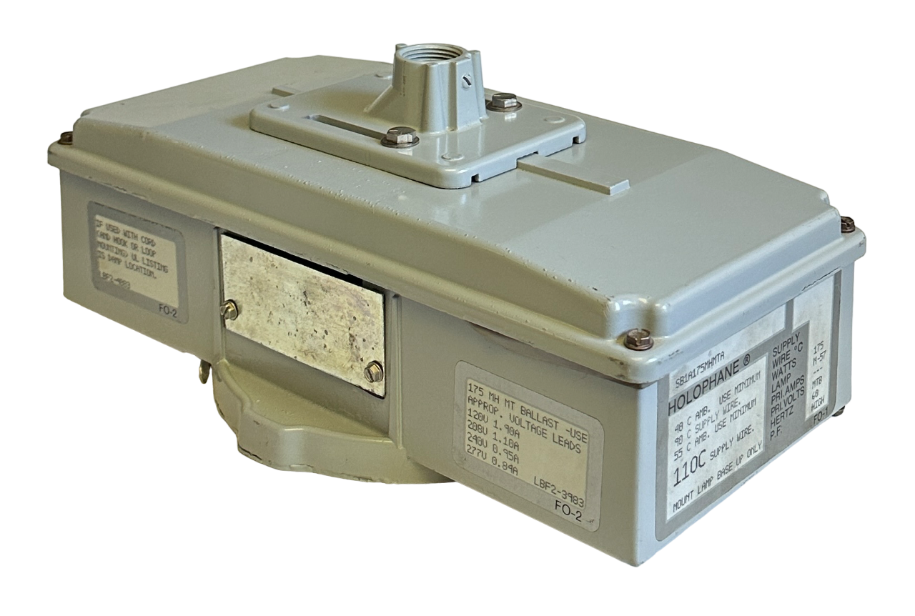 Used NEW HOLOPHANE SB1A175MHMTA LAMP BASE BALLAST 175MH 120-177V NSNP