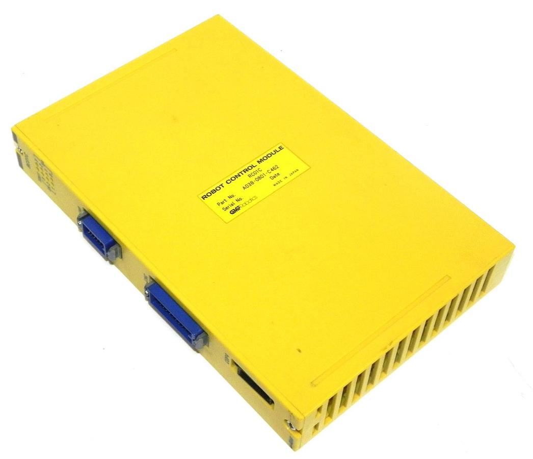 Used FANUC GFM A03B-0801-C462 RC01C ROBOT CONTROL MODULE A03B0801C462