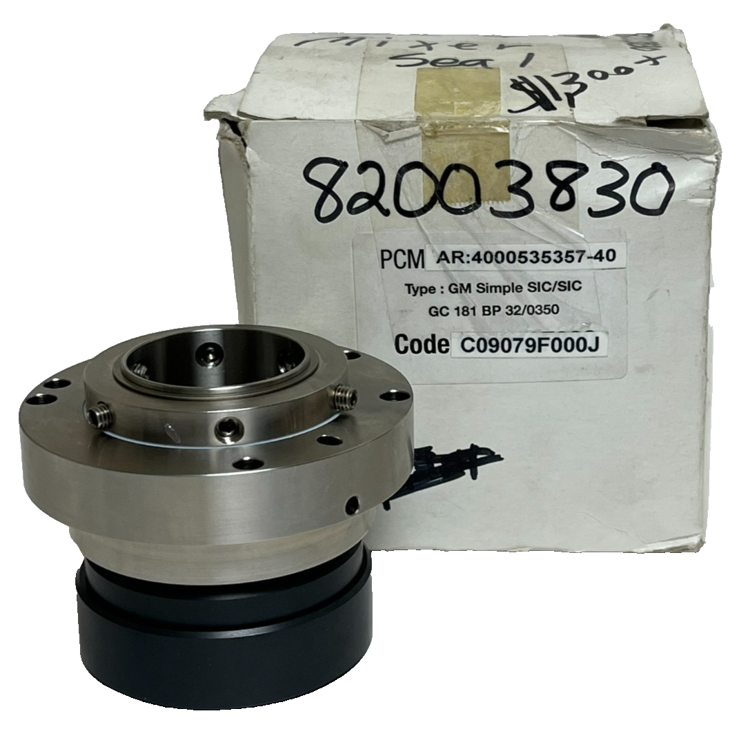 Used PCM 82003830 Mechanical Mixer Seal 4000535357-40 REV B C09079F000J New