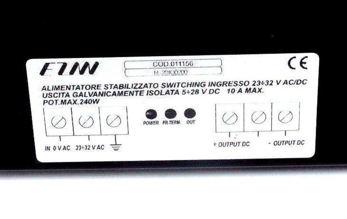Used NEW EZM COD.011156 POWER SUPPLY N.291O0200 COD011156
