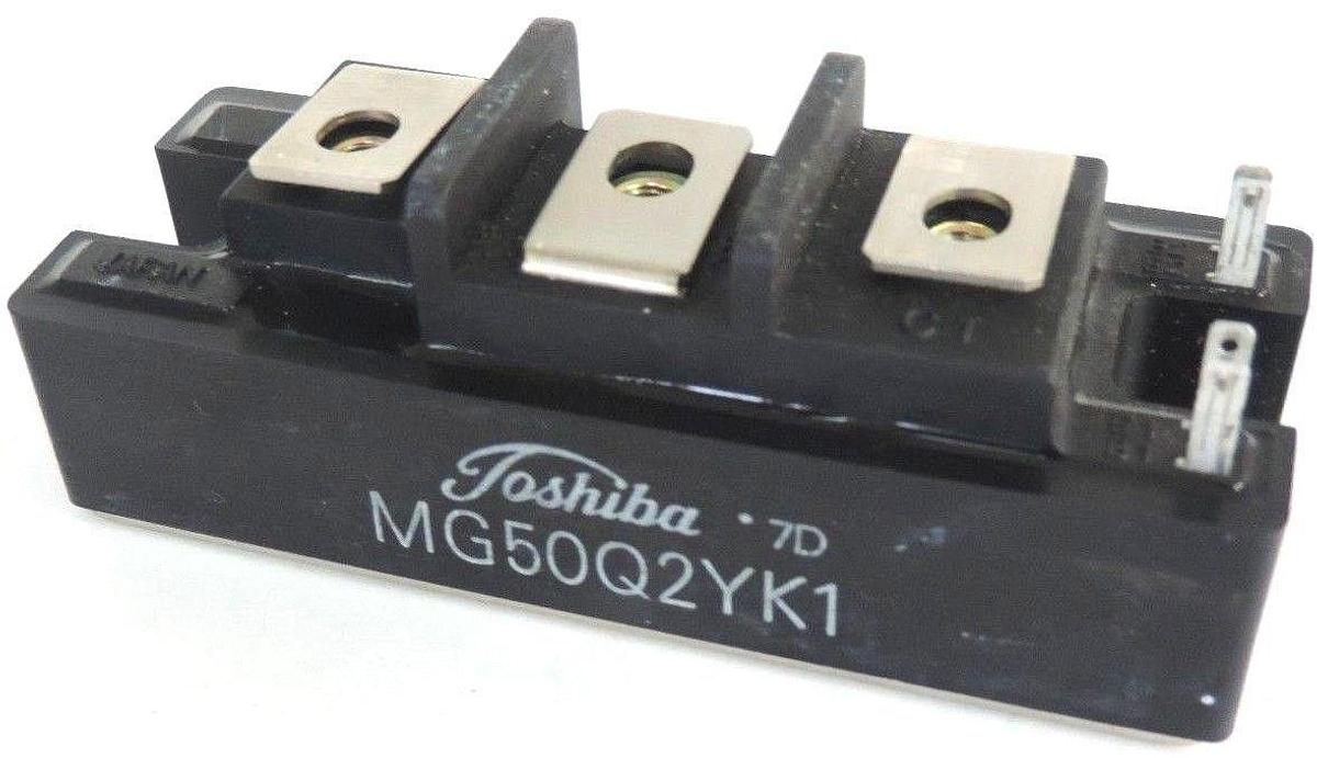 Used TOSHIBA MG50Q2YK1 POWER DISTRIBUTION MODULE BLOCK 50 AMP 900V