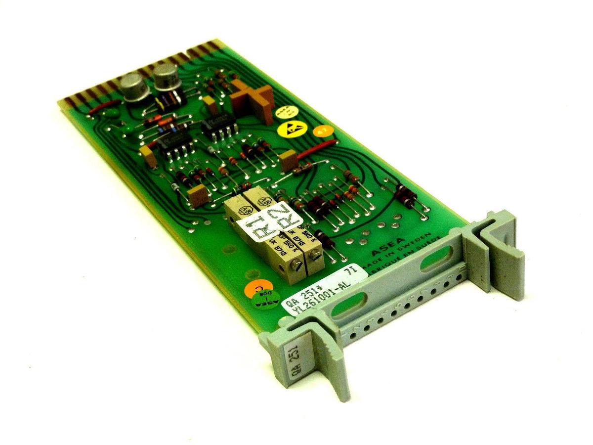 Used ASEA YL261001-AL QA 251 CIRCUIT BOARD YL261001AL