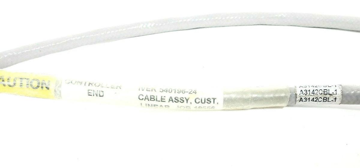Used IVEK 540196-24 CABLE ASSEMBLY A3142CBL-1 54019624