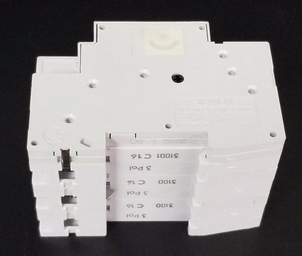 Used SIEMENS 5SX23 C16 CIRCUIT BREAKER 480V AC MAX 5SX2