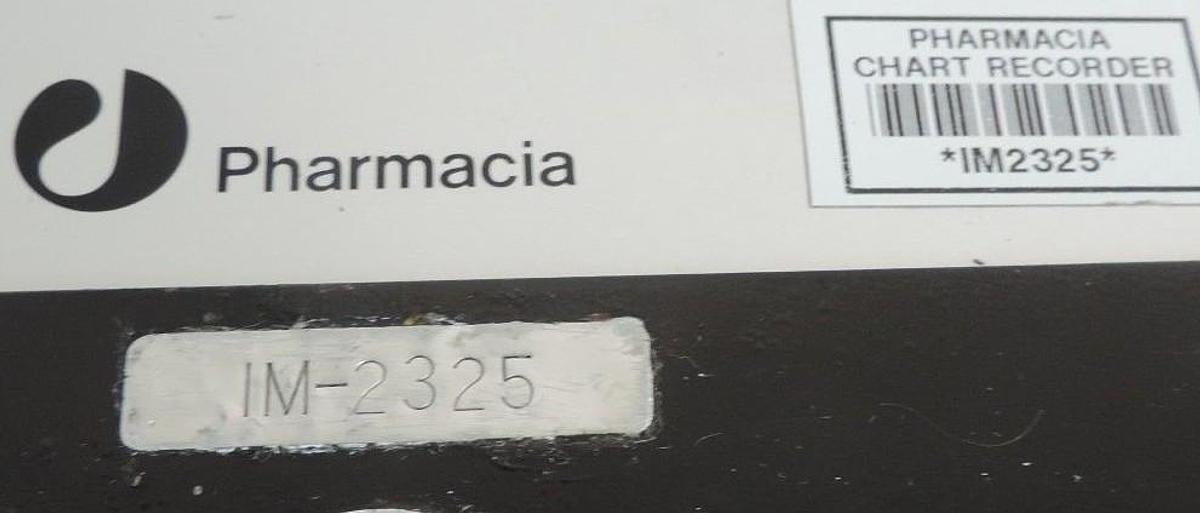 Used PHARMACIA IM-2325 CHART RECORDER TYPE: BD 40, NO. EV 40-866234