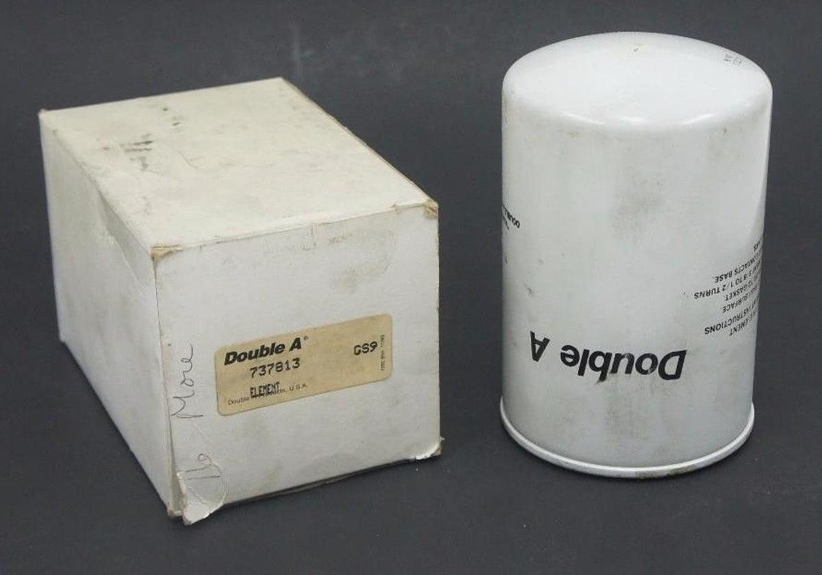 Used NIB DOUBLE A 737813 HYDRAULIC FILTER ELEMENT GS9