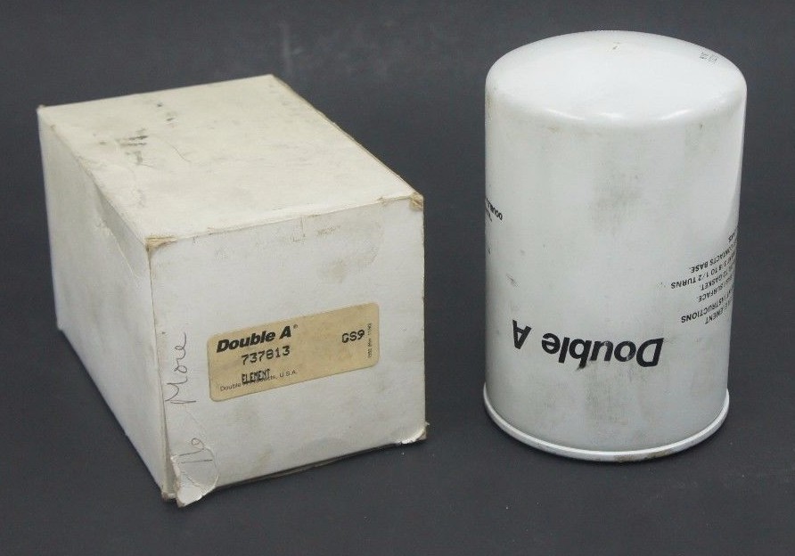 Used NIB DOUBLE A 737813 HYDRAULIC FILTER ELEMENT GS9