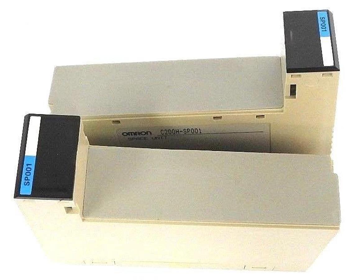 Used LOT OF 2 OMRON C200H-SP001 SPACE UNITS C200HSP001