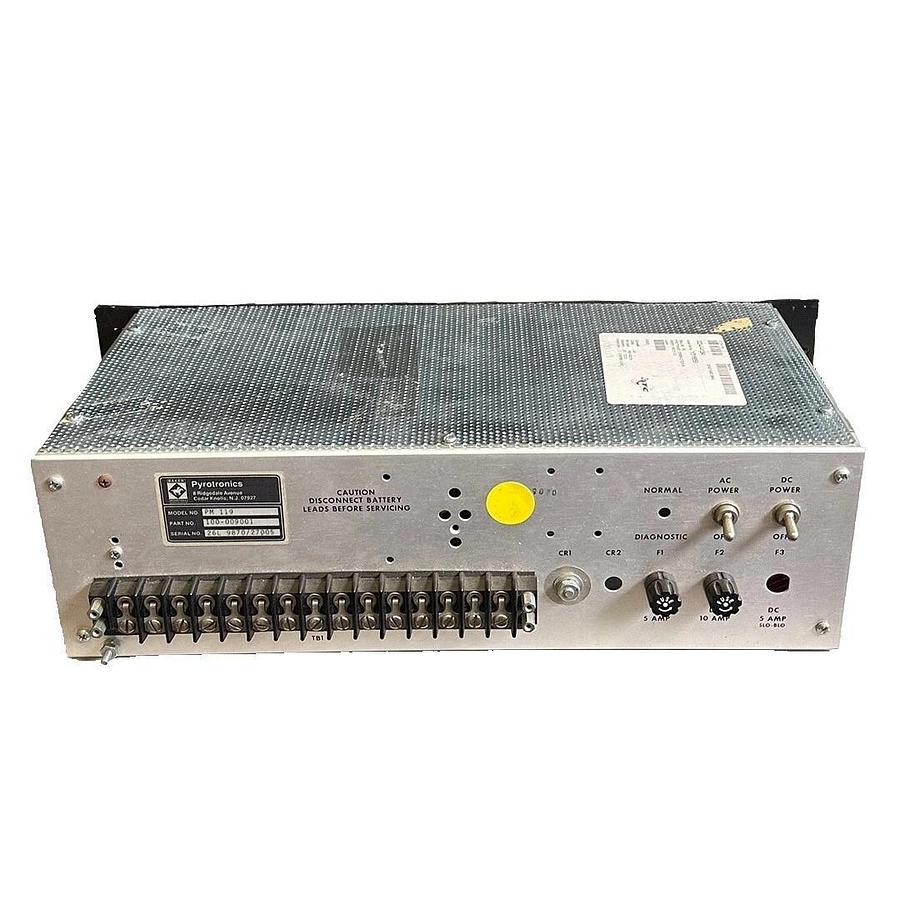 Used BAKER INDUSTRIES PM-119 / PM119 PYROTRONICS POWER SUPPLY 100-009001 / 100009001