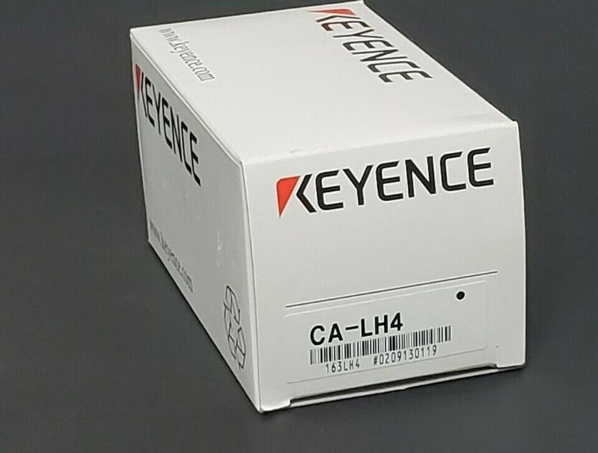 NIB KEYENCE CA-LH4 HIGH RESOLUTION LOW DISTORTION 4MM LENS CALH4