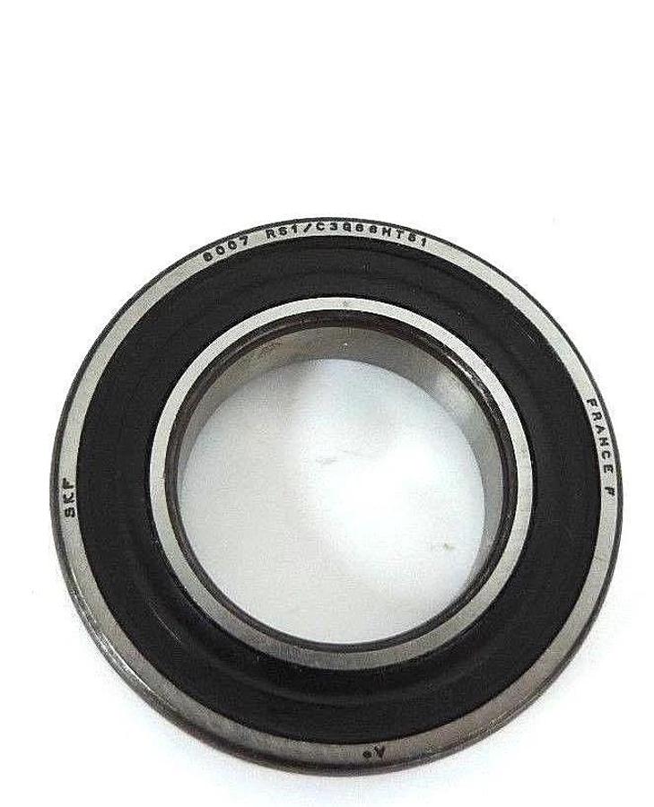 Used NEW SKF 6007-RS1 SINGLE ROW BALL BEARING 6007-RS1/C3Q66HT51