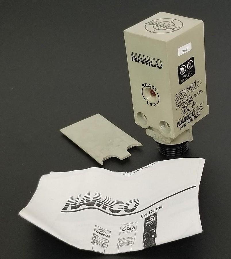 Used NAMCO EE530-54400 PROXIMITY SWITCH EE53054400, 0.5A, 2WAC/DC (IN BOX)