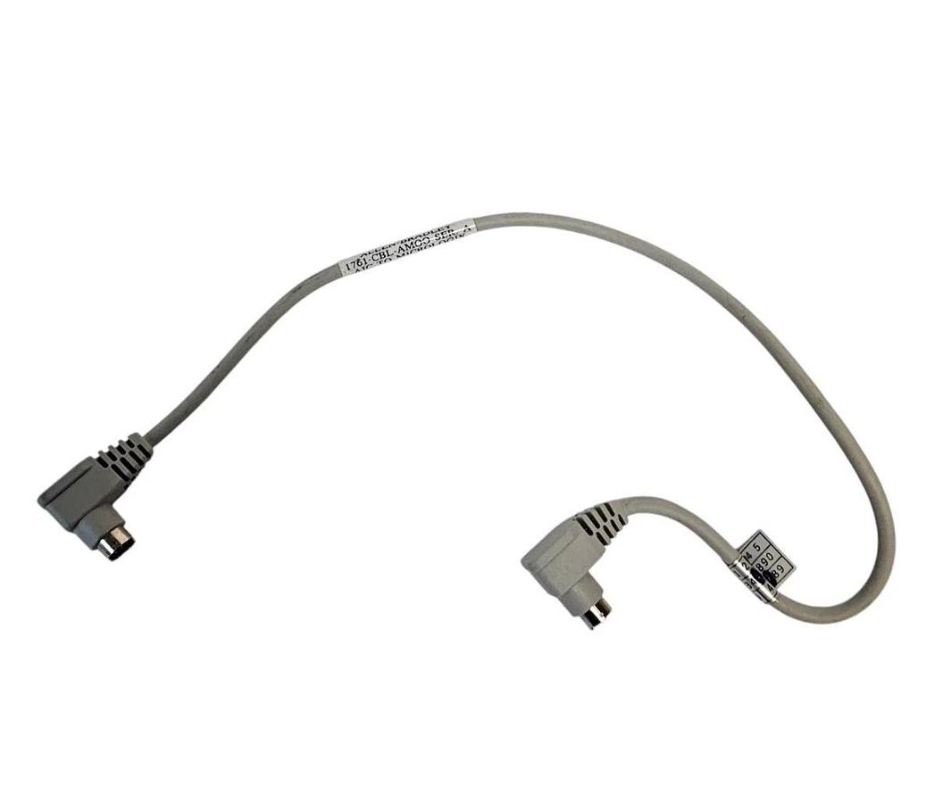 Used ALLEN BRADLEY 1761-CBL-AM00 SER A NETWORK CABLE MICROLOGIX 1000 8PIN MALE/MALE