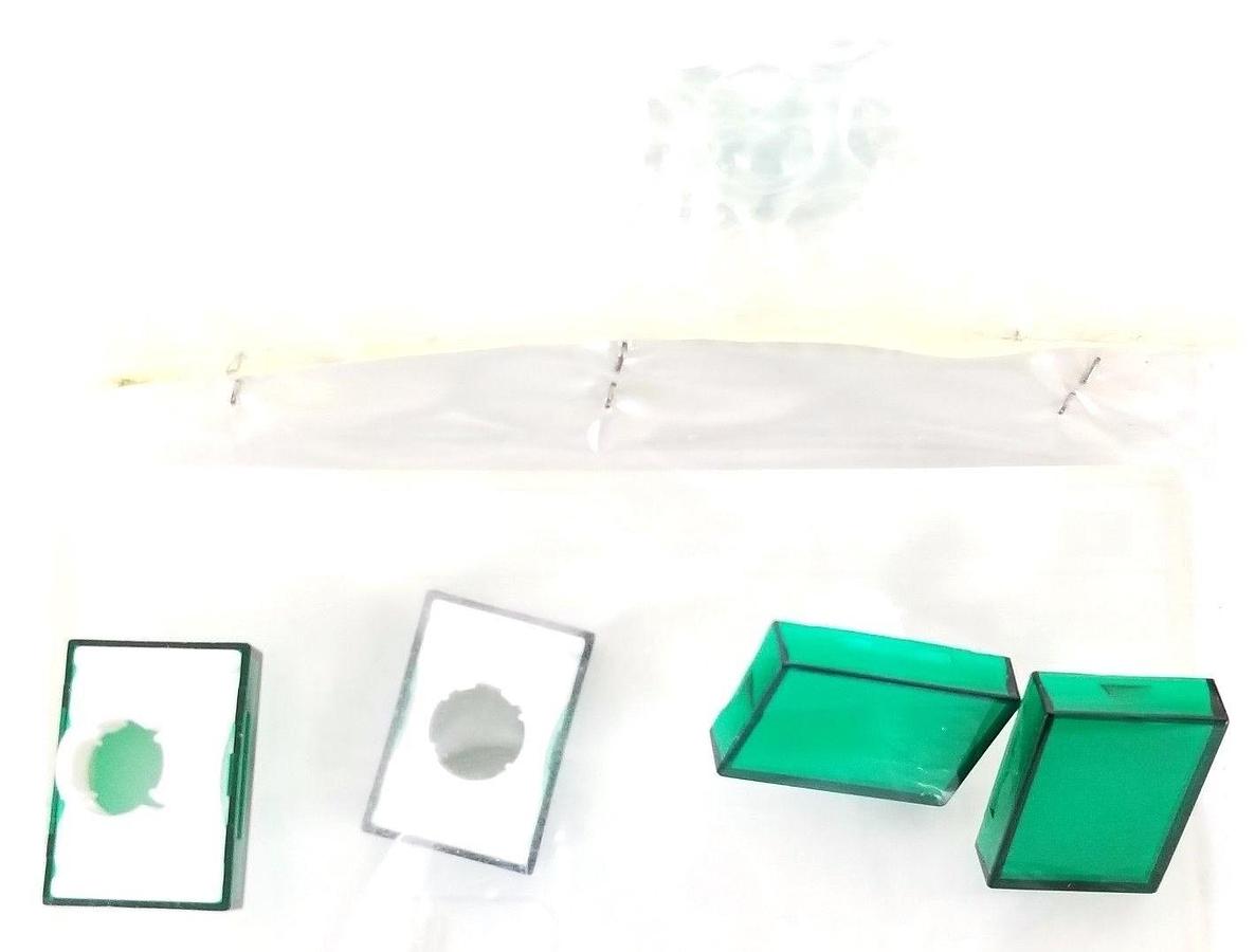 Used LOT OF 5 NEW OMV 068900701 TRANSP. COVER 51-903 GREEN NUCLE