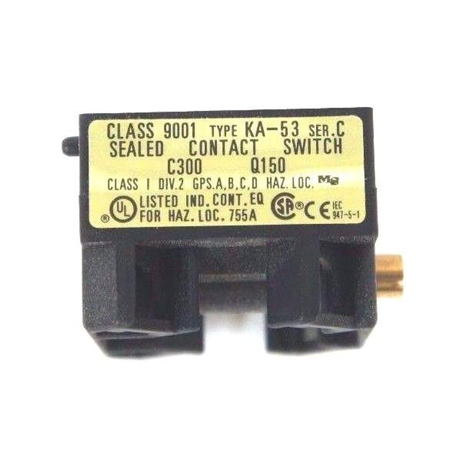 Used NIB SQUARE D 9001-KA53 POWER REED CONTACT BLOCK SER C, 9001KA53