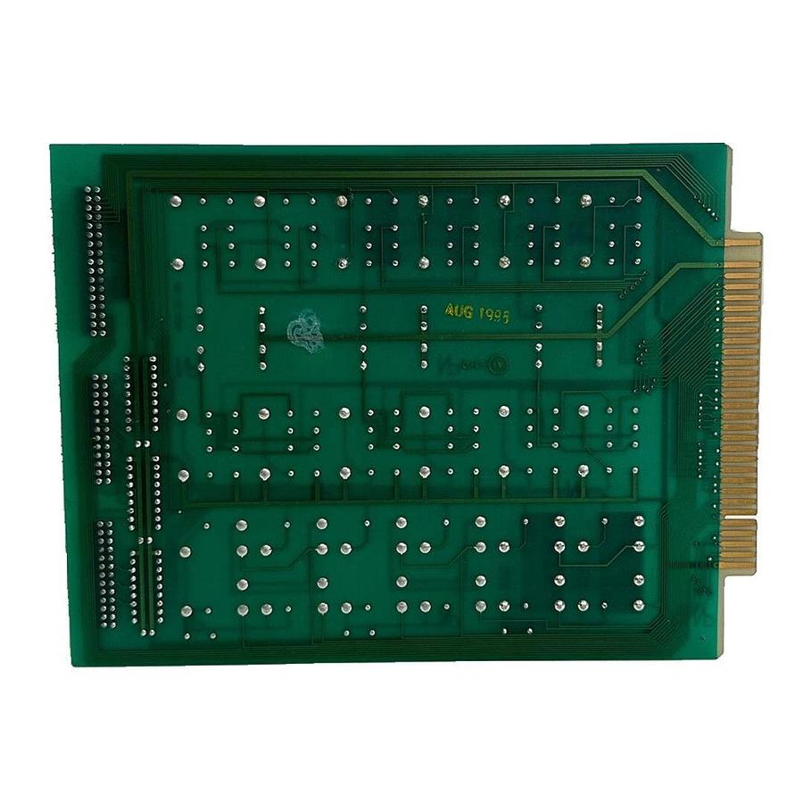 Used QUAD TECH WEB GUIDE 2000 SCANNER-SPLICER AC RELAY BOARD 44-94 / 4494