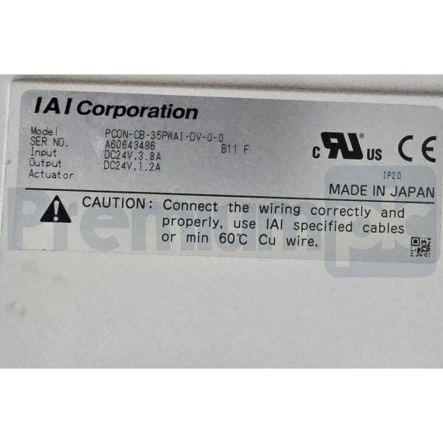 Used IAI PCON-CB-35PWAI-DV-0-0 | PCON-CB Power CON Controller DeviceNet 24VDC NSNP