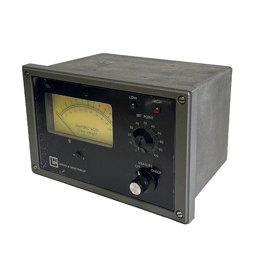 Used NEW LEEDS & NORTHRUP 7077-1-607-120-001-000 / 70771607120001000 SULFURIC BY WGHT