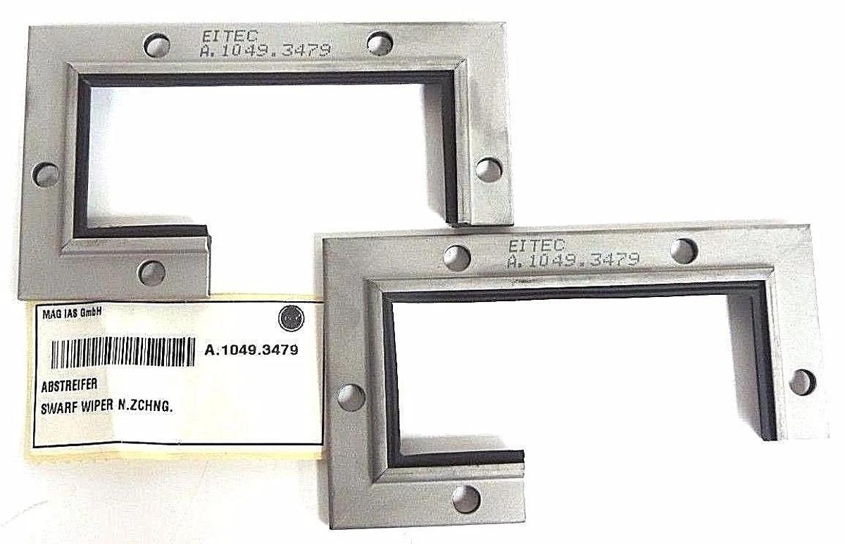 LOT OF 2 NEW EITEC ABSTREIFER SWARF WIPER A.1049.3479 N.ZCHNG. 52.00098.721.14