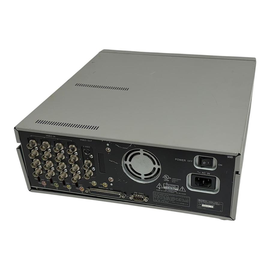 Used Sony HSR-1 Digital Videocassette Recorder Time-Lapse Surveillance System