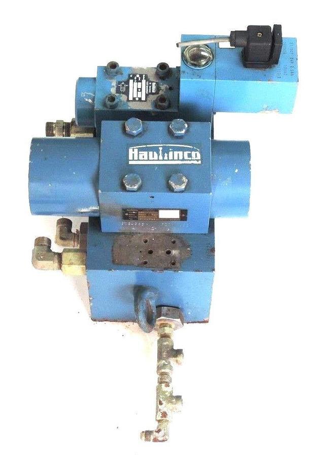 Used HAUHINCO 6249302 HYDRAULIC PUMP W/ HAUHINCO 6134653, S10P2310 VALVES