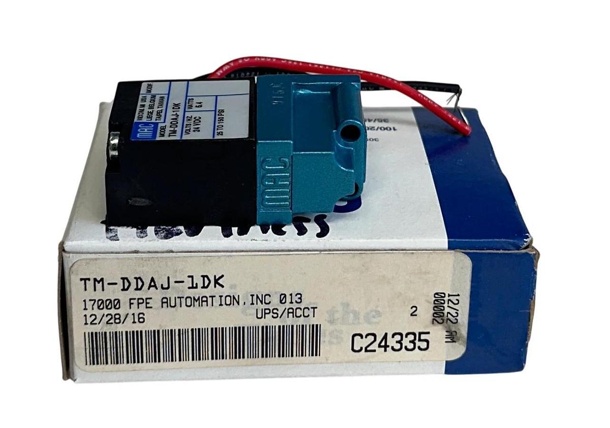 MAC VALVES TM-DDAJ-1DK / TMDDAJ1DK SOLENOID VALVE 24VDC 5.4W NSMP