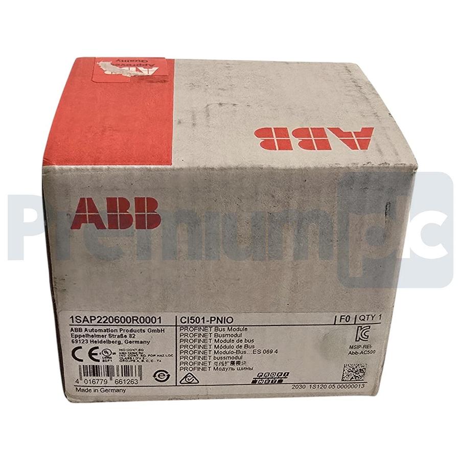ABB CI501-PNIO | 1SAP220600R0001 AC500/S500 PROFINET Bus Module 8DI/8DO/4AI/2AO