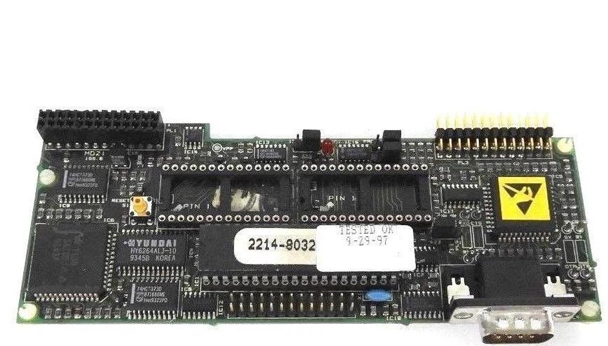 Used CONTROL TECHNIQUES 9300-5421 PC BOARD MD-21 ISS. 6, 93005421