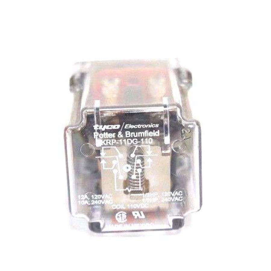 Used TYCO / POTTER & BRUMFIELD KRP-11DG-110 RELAY KRP11DG110
