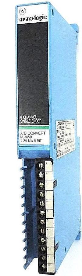 Used WESTINGHOUSE NL-1050 A/D CONVERTER MODULE STYLE NO. 2623D06, REV. 13