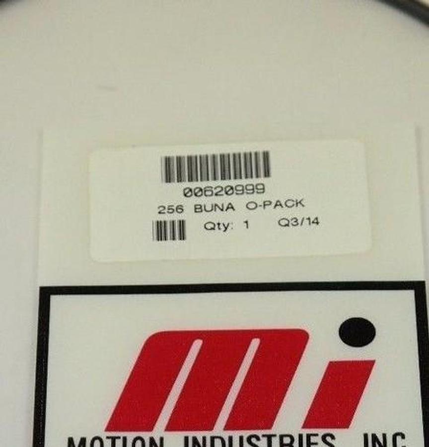 Used LOT OF 23 NEW MOTION INDUSTRIES 256 BUNA O-PACK, BLACK O-RING 00620999