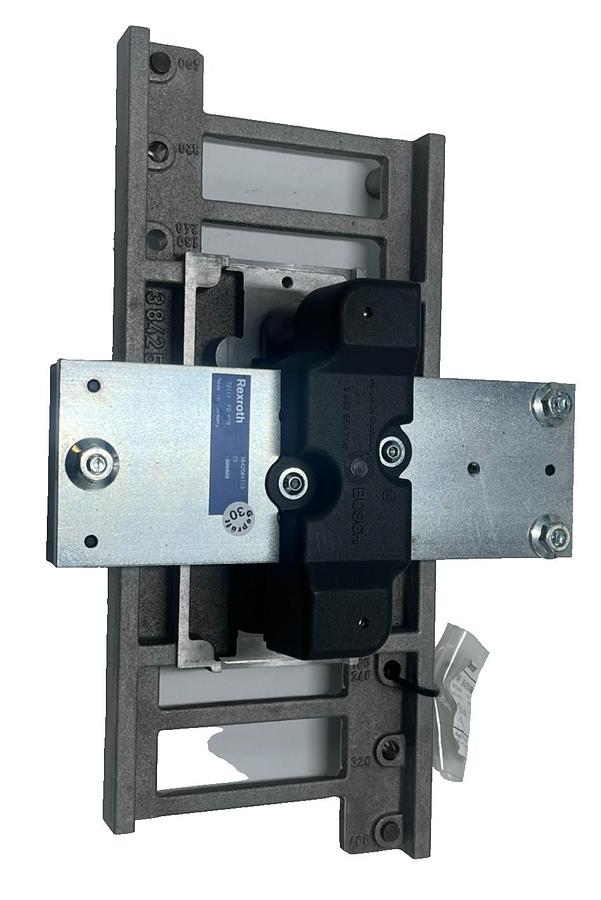 Used Rexroth Bosch 3842504713 Pneumatic Positioning Unit FMS Transfer Line Stop Gate