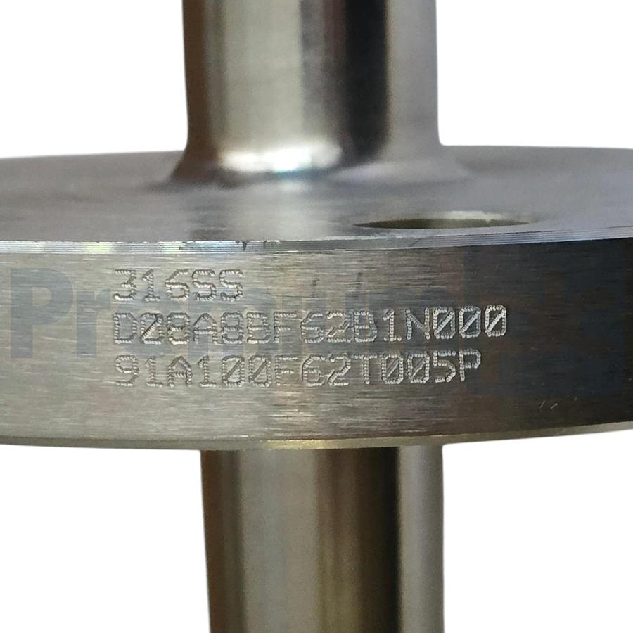 Used Rosemount Series 68 RTD Temperature Sensor Platinum 0068P21C30A100F62E5 NSMP