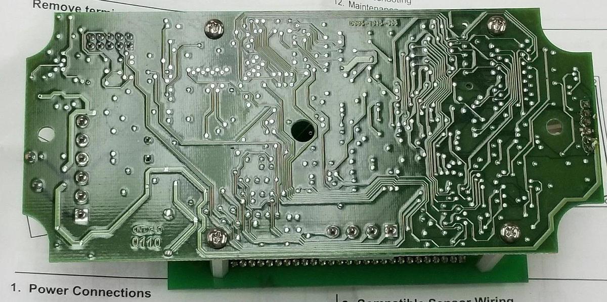 Used DYNASONICS MODEL TFXL FLOW METER BOARD & READOUT KIT 3809 0110 D020-1045-XXX