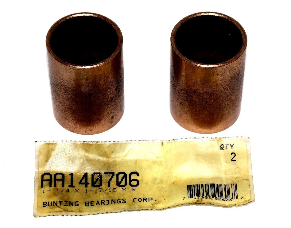 Used LOT OF 2 NEW BUNTING AA140706 BEARING CORES