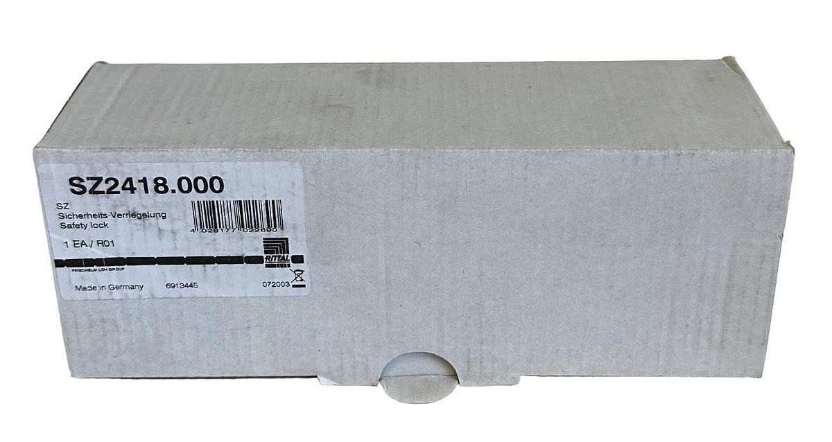 NEW RITTAL SZ2418.000 / SZ2418000 SAFETY LOCK 24VDC SINGLE-DOOR INTERLOCK