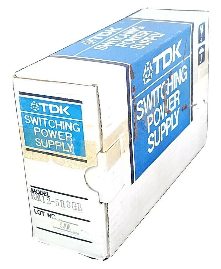Used NIB TDK RM12-5R0GB SWITCHING POWER SUPPLY RM125R0GB 5AMP 12V