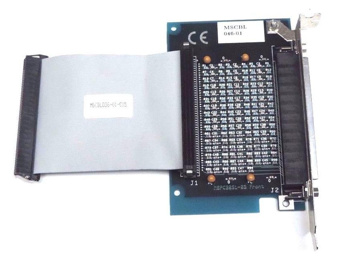 Used MICROSTAR LABORATORIES MSCBL 046-01 ANALOG CABLE ADAPTER MSCBL04601