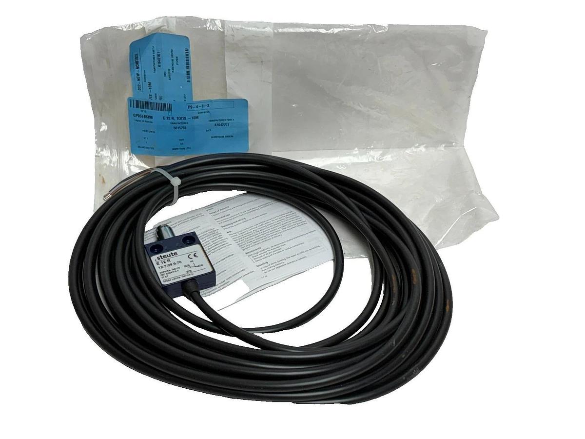 Steute E 12 R, 10/1S - 10M Position Limit Switch A1642701 New Surplus