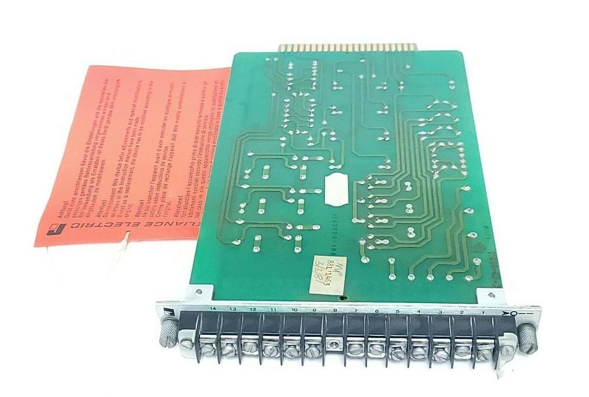 Used ABB RELIANCE 809.53.00 CONTROL BOARD 8095300