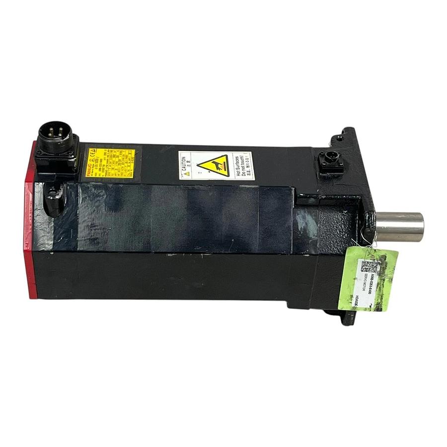 Used Fanuc Alpha iF 30/3000 Servo Motor A06B-0253-B400 Missing Encoder AS-IS / PARTS