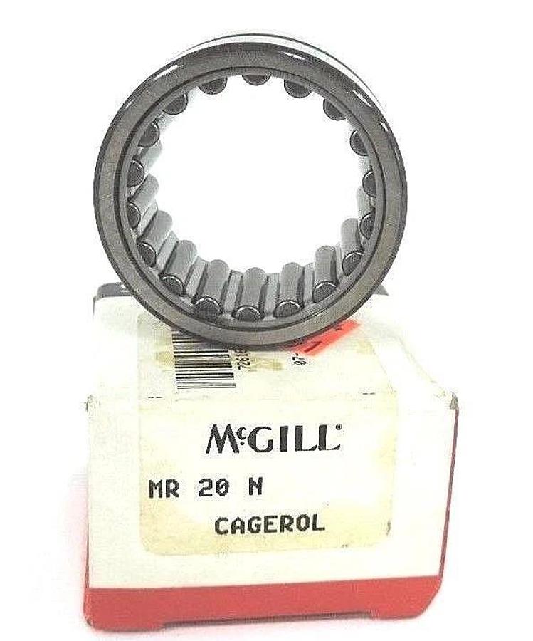 Used NIB MCGILL MR20N NEEDLE BEARING CAGED 1-1/4IN BORE W/O INNER RING MR-20-N