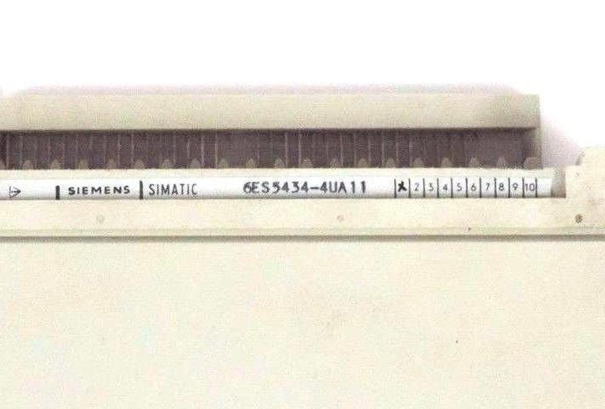 Used SIEMENS SIMATIC 6ES5434-4UA11 INPUT MODULE 32 POINT 5-15VDC 6ES54344UA11