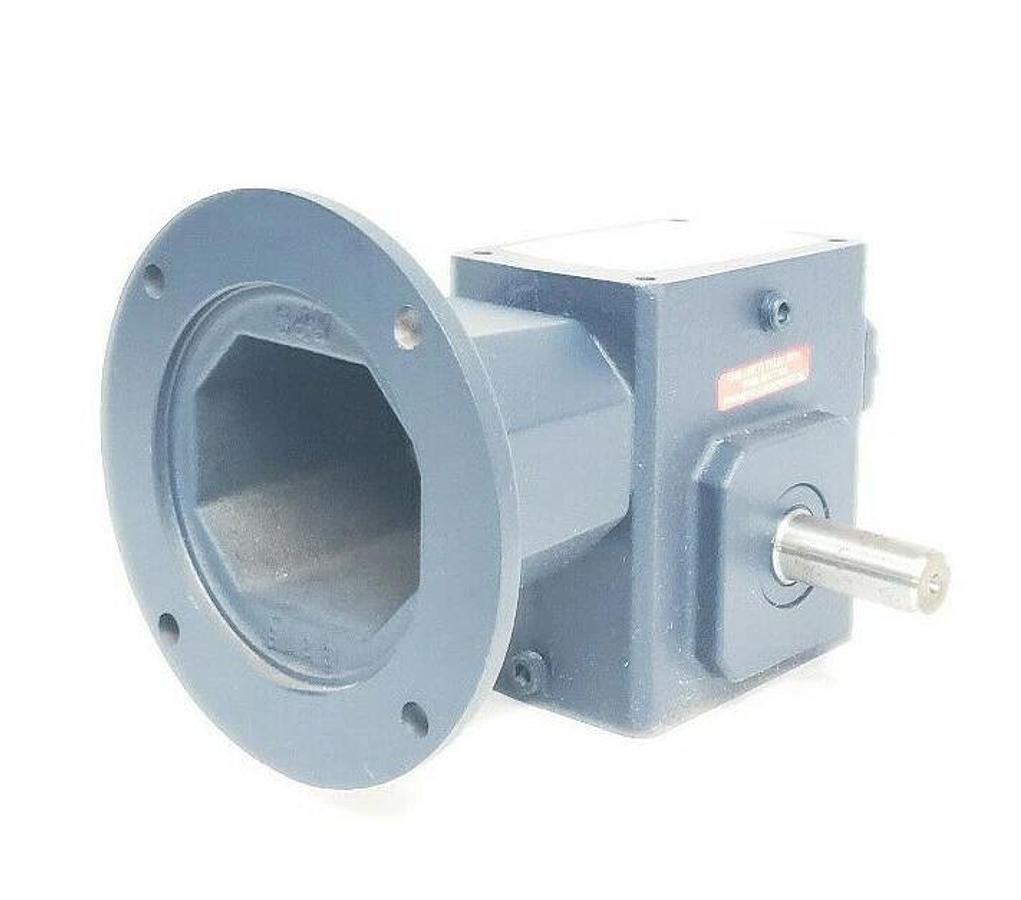 NEW LEESON IRON MAN W8180049.00 BM818-5-R-56 RIGHT ANGLE GEAR REDUCER 1.70HP 5:1