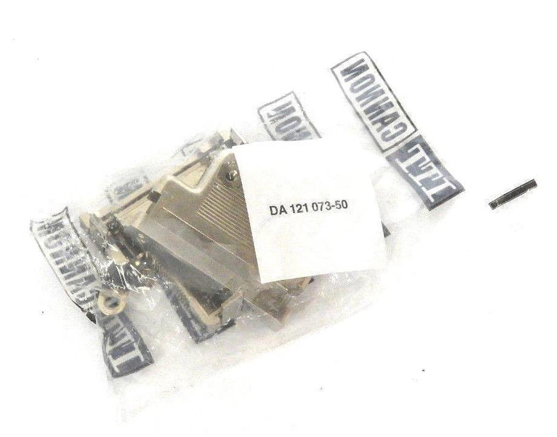 Used LOT OF 3 NEW ITT CANNON DA-121-073-50 SUB BACKSHELL CONNECTOR