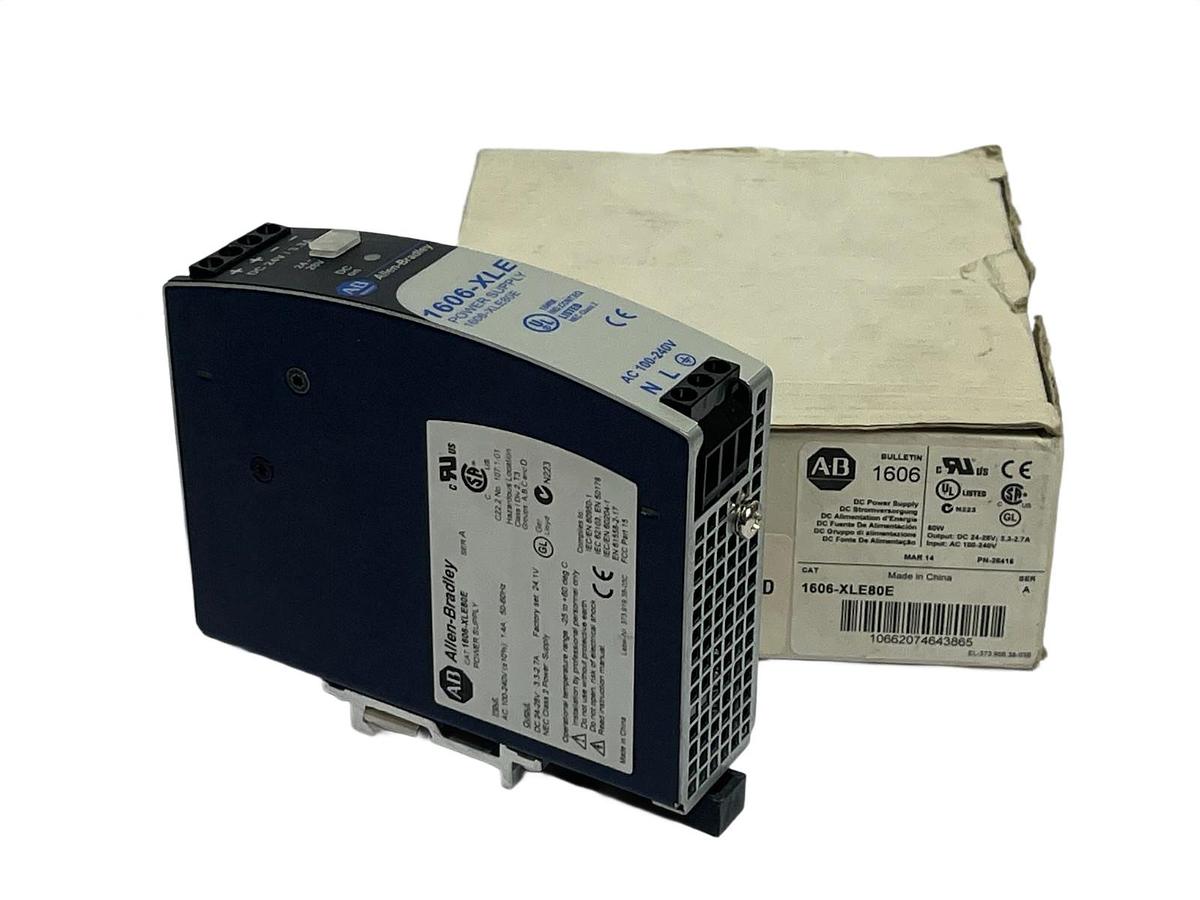 Allen-Bradley 1606-XLE80E Essential Power Supply 24V DC 80W Ser A - NSMP