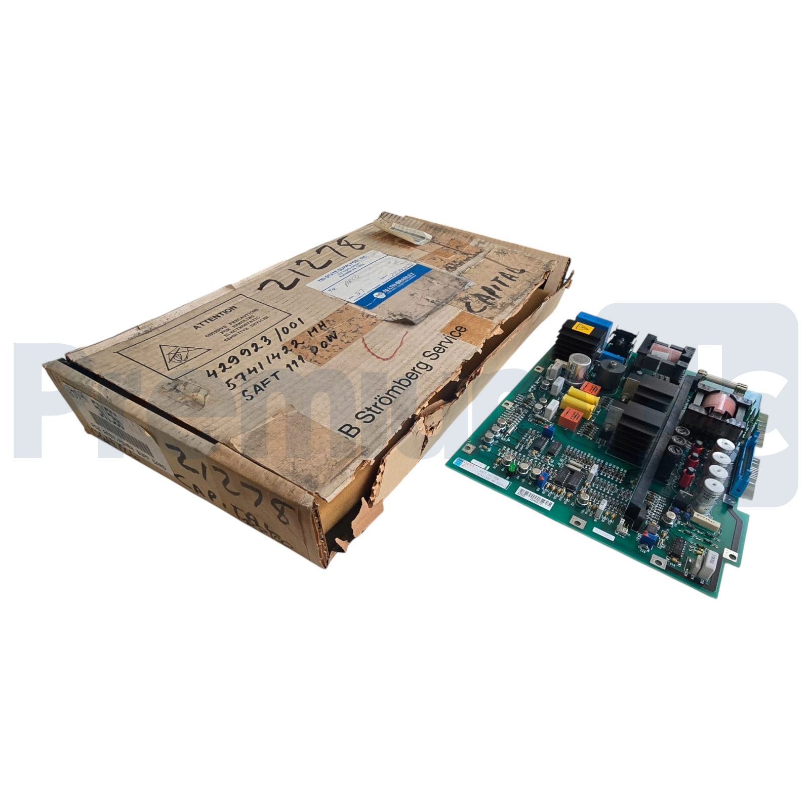Used Allen Bradley 501566 | ABB SAFT-111-POW 1352 Power Supply Card 3500-P11 57411422