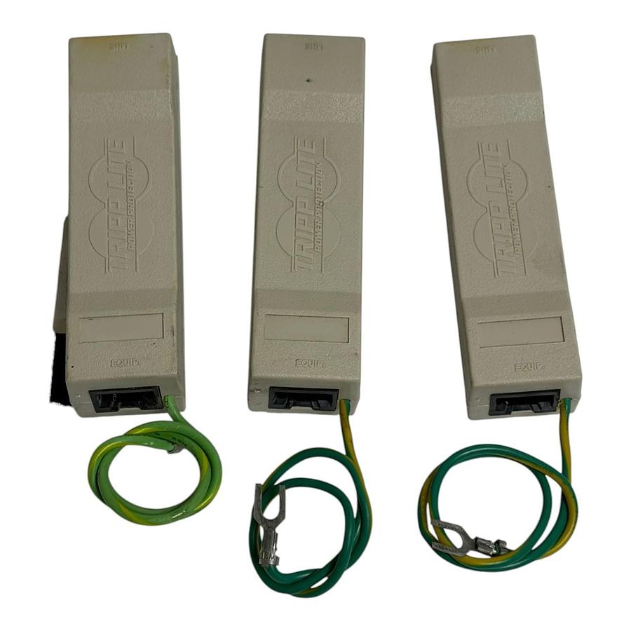 Used Tripp Lite DNET1 In-Line RJ45 Network Surge Protector Suppressor Lot of 3
