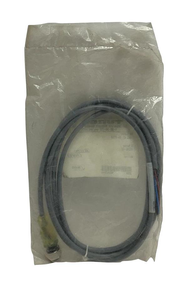 Used TURCK RKE 4T-2-P7X2 / U5316-00 EUROFAST SINGLE-ENDED CORDSET 30V 2M NSFS